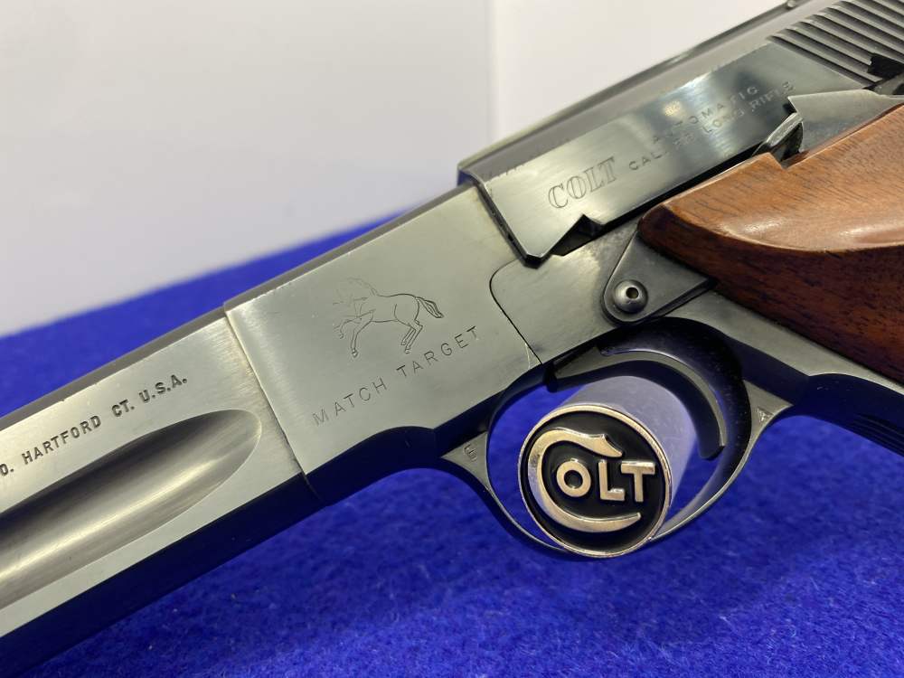 1966 Colt Woodsman .22 LR Blue 4 1/2" *OUTSTANDING 3rd SERIES MATCH TARGET*-img-9