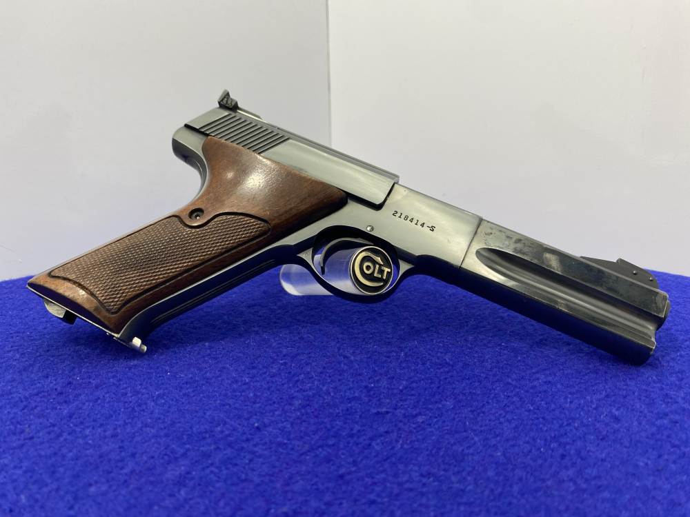 1966 Colt Woodsman .22 LR Blue 4 1/2" *OUTSTANDING 3rd SERIES MATCH TARGET*-img-11