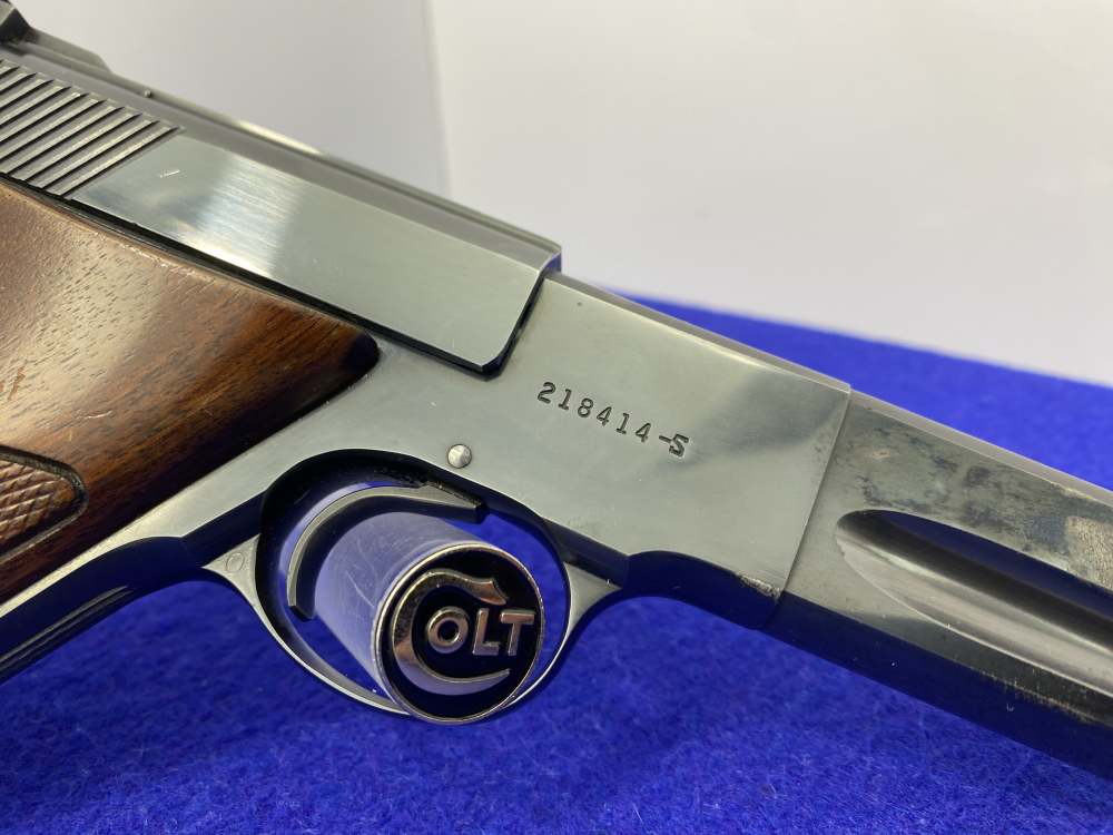 1966 Colt Woodsman .22 LR Blue 4 1/2" *OUTSTANDING 3rd SERIES MATCH TARGET*-img-14