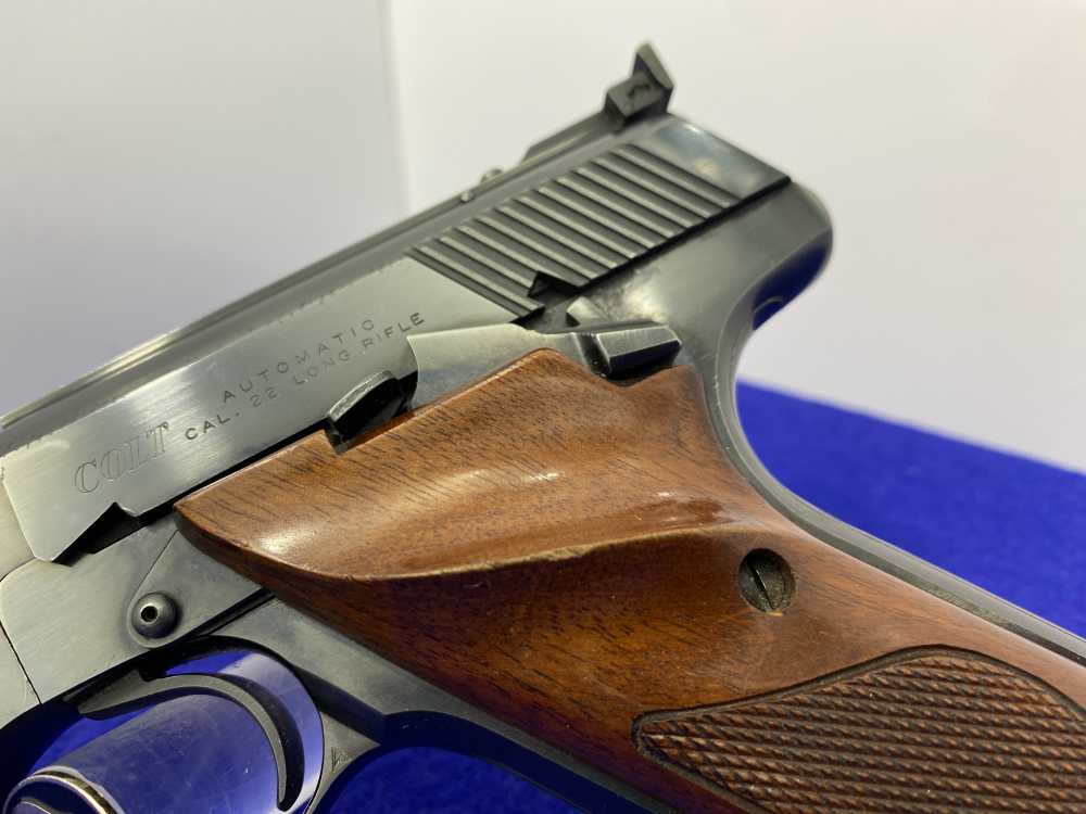1966 Colt Woodsman .22 LR Blue 4 1/2" *OUTSTANDING 3rd SERIES MATCH TARGET*-img-8