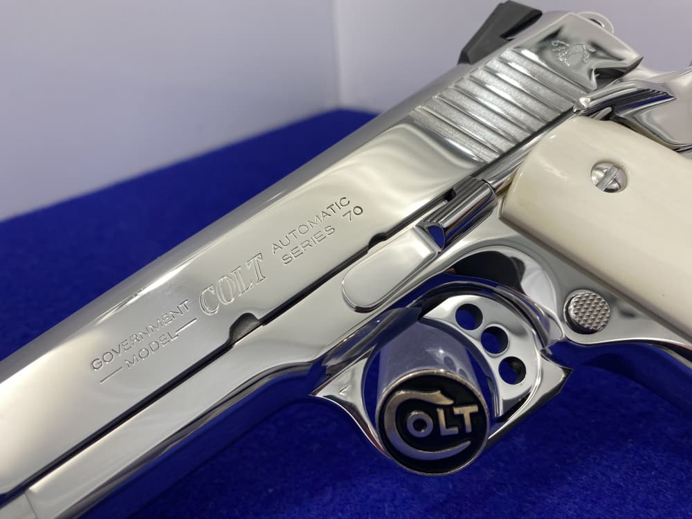Colt Competition Series 70 .38 Super *BREATHTAKING BRIGHT STAINLESS*-img-7