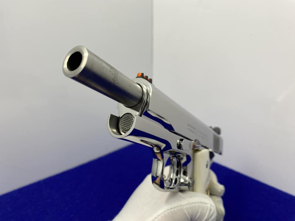 Colt Competition Series 70 .38 Super *BREATHTAKING BRIGHT STAINLESS*-img-29