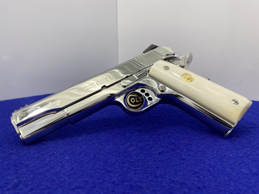 Colt Competition Series 70 .38 Super *BREATHTAKING BRIGHT STAINLESS*-img-4