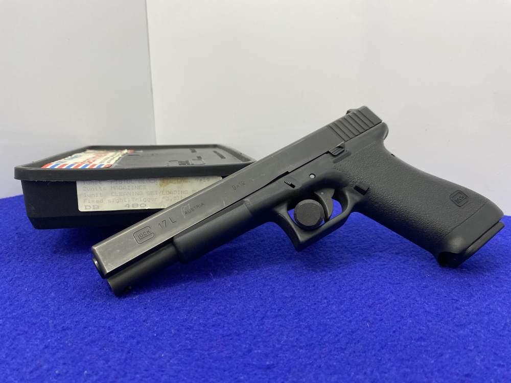 Glock 17L Gen 1 9mm Blk 6.02" -RARE 1st GEN LONG SLIDE MODEL- Ported Barrel-img-2