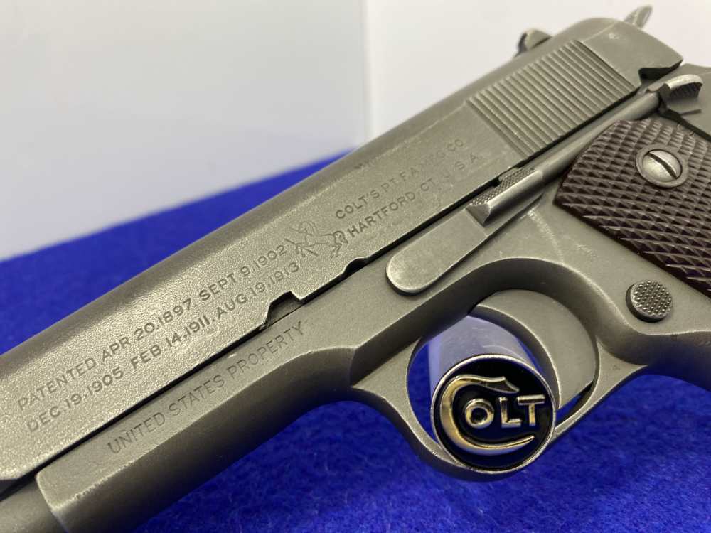 1918 Colt Model of 1911 U.S Army .45 ACP 5" -HISTORIC WORLD WAR I HANDGUN--img-5