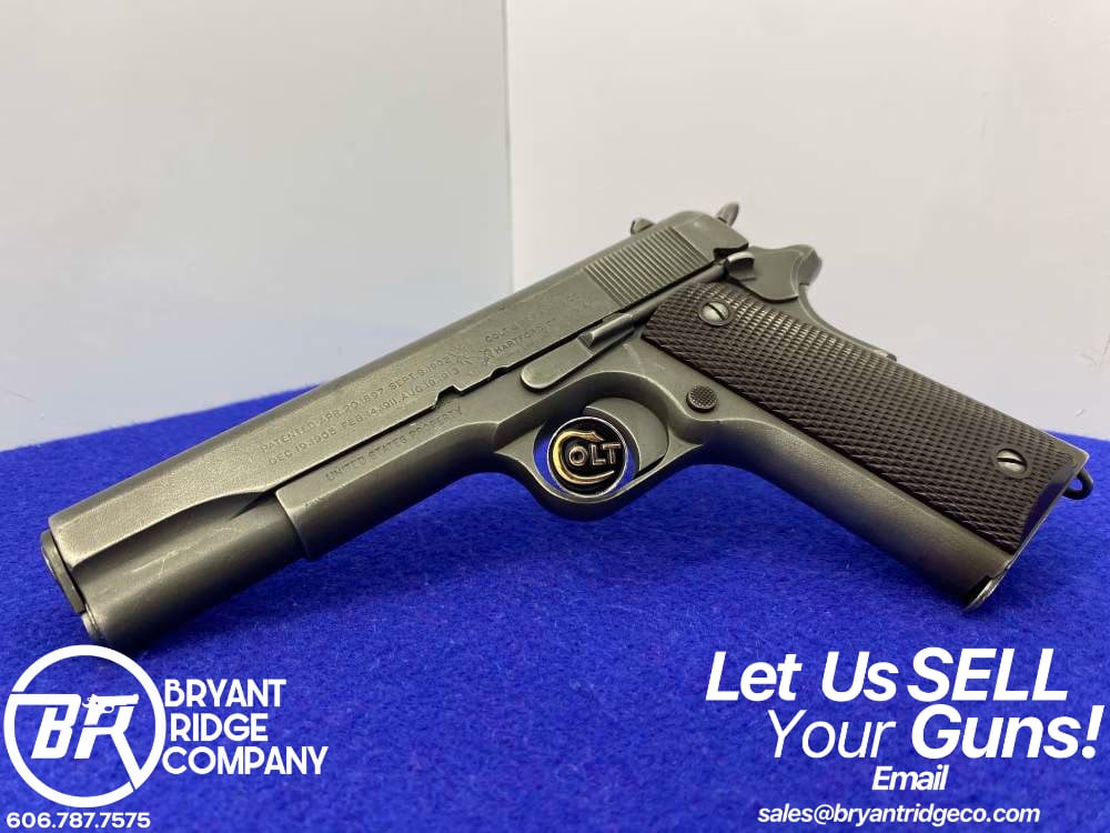 1918 Colt Model of 1911 U.S Army .45 ACP 5" -HISTORIC WORLD WAR I HANDGUN--img-0