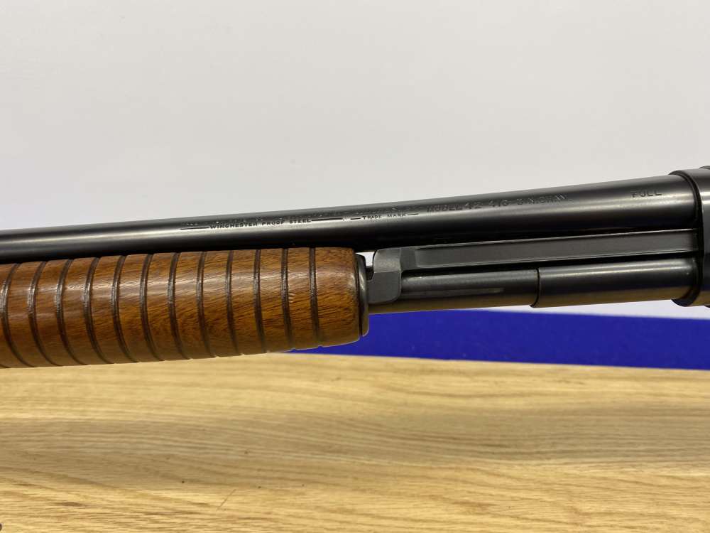 1946 Winchester 42 .410 Bore Blue 26" *EXCELLENT PUMP-ACTION SHOTGUN*-img-22