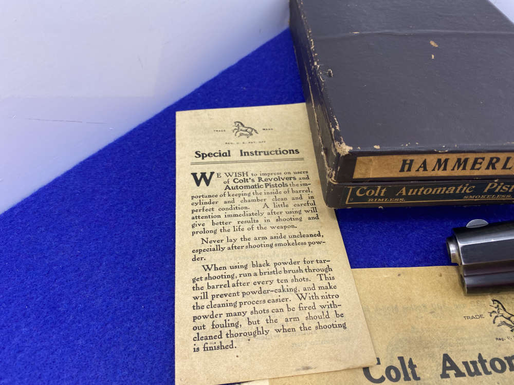 1922 Colt Model 1908 .380 ACP 3.75" *TYPE III POCKET HAMMERLESS MODEL*-img-6