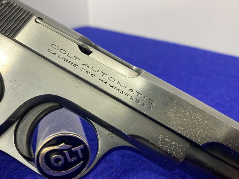 1922 Colt Model 1908 .380 ACP 3.75" *TYPE III POCKET HAMMERLESS MODEL*-img-34