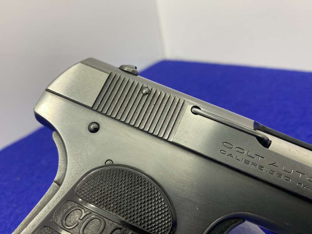 1922 Colt Model 1908 .380 ACP 3.75" *TYPE III POCKET HAMMERLESS MODEL*-img-30