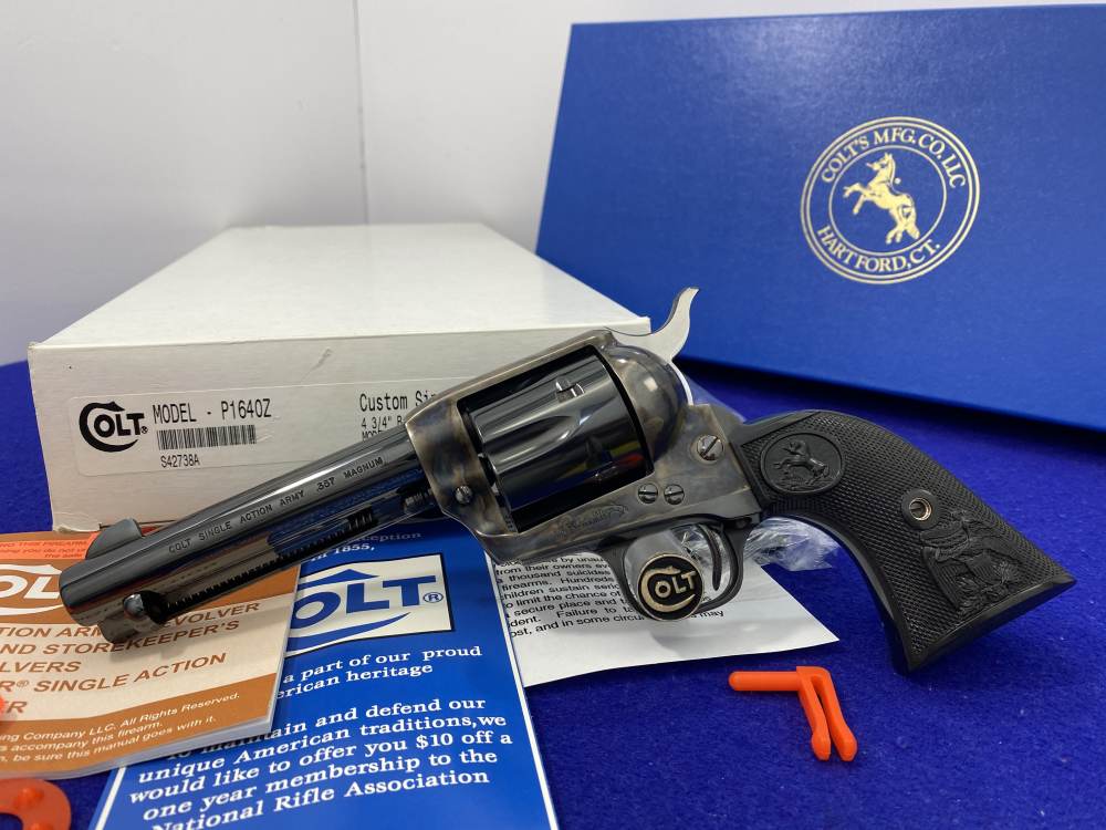 2006 Colt Single Action Army 4.75" .357 Mag *AWESOME CUSTOM SHOP EXAMPLE*-img-59