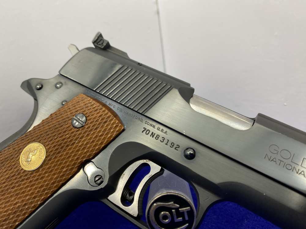 Colt Gold Cup National Match .45ACP Blued *STUNNING SEMI-AUTO COLT*-img-20