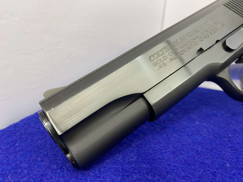 Colt Gold Cup National Match .45ACP Blued *STUNNING SEMI-AUTO COLT*-img-12