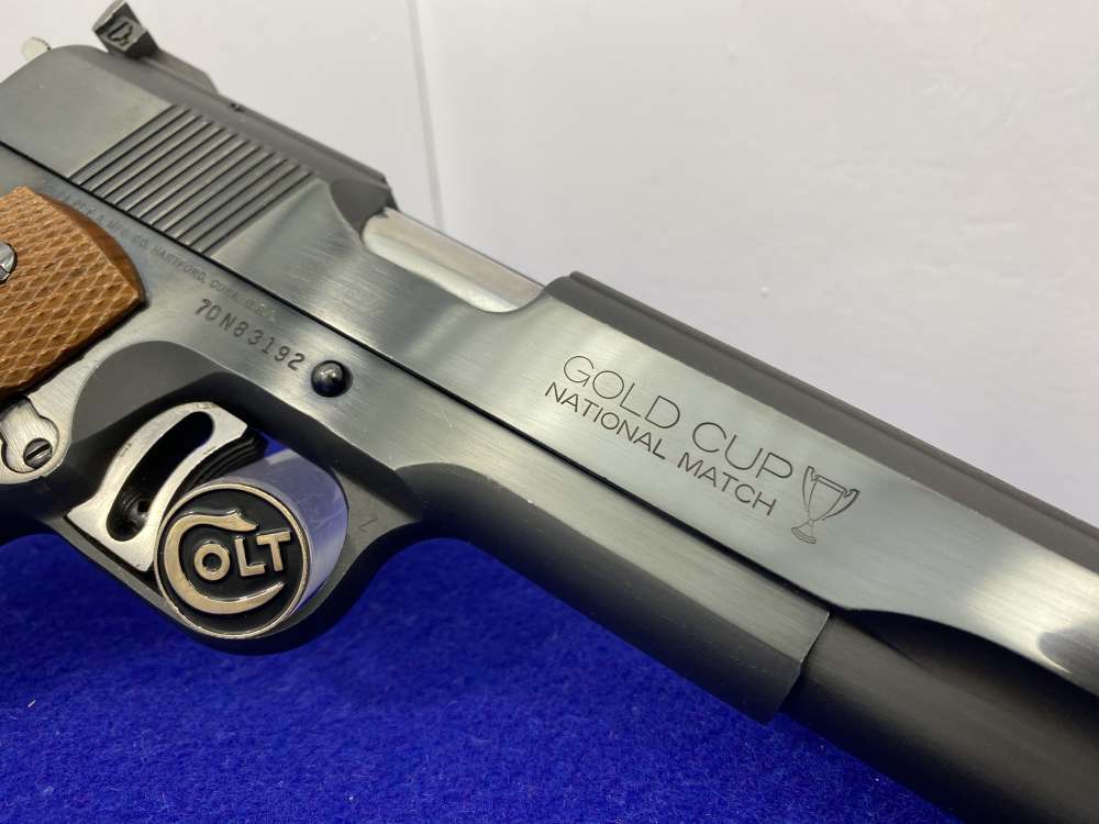 Colt Gold Cup National Match .45ACP Blued *STUNNING SEMI-AUTO COLT*-img-21
