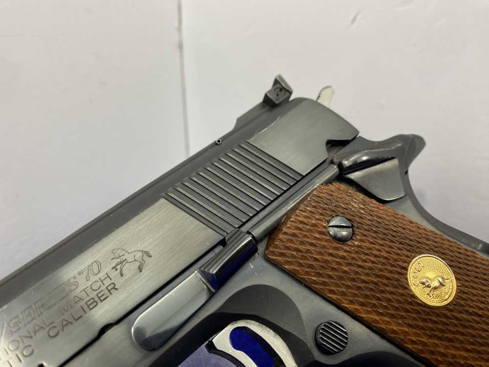 Colt Gold Cup National Match .45ACP Blued *STUNNING SEMI-AUTO COLT*-img-9