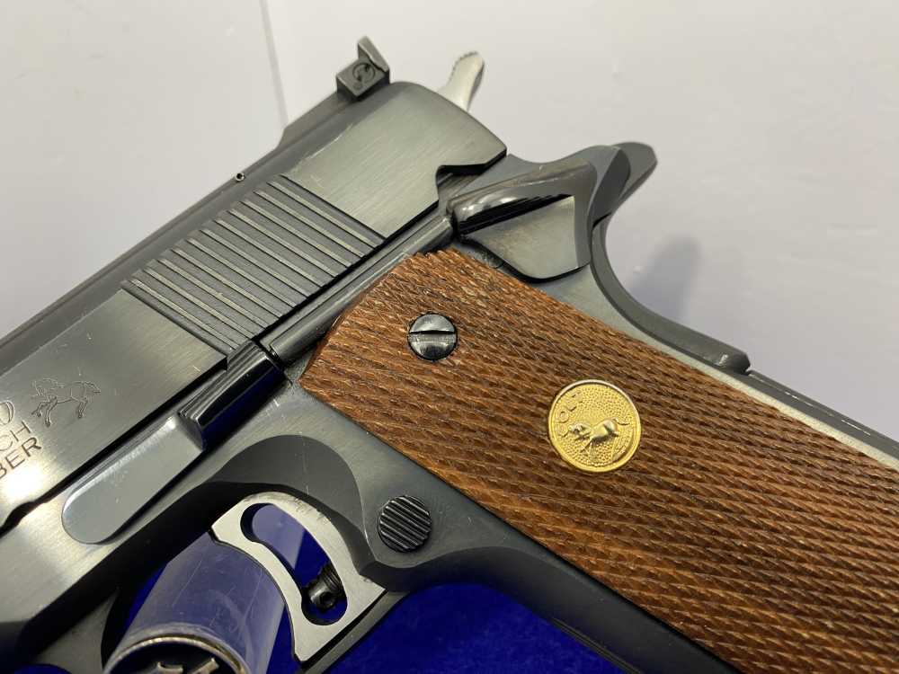 Colt Gold Cup National Match .45ACP Blued *STUNNING SEMI-AUTO COLT*-img-5