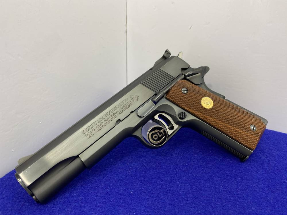 Colt Gold Cup National Match .45ACP Blued *STUNNING SEMI-AUTO COLT*-img-46