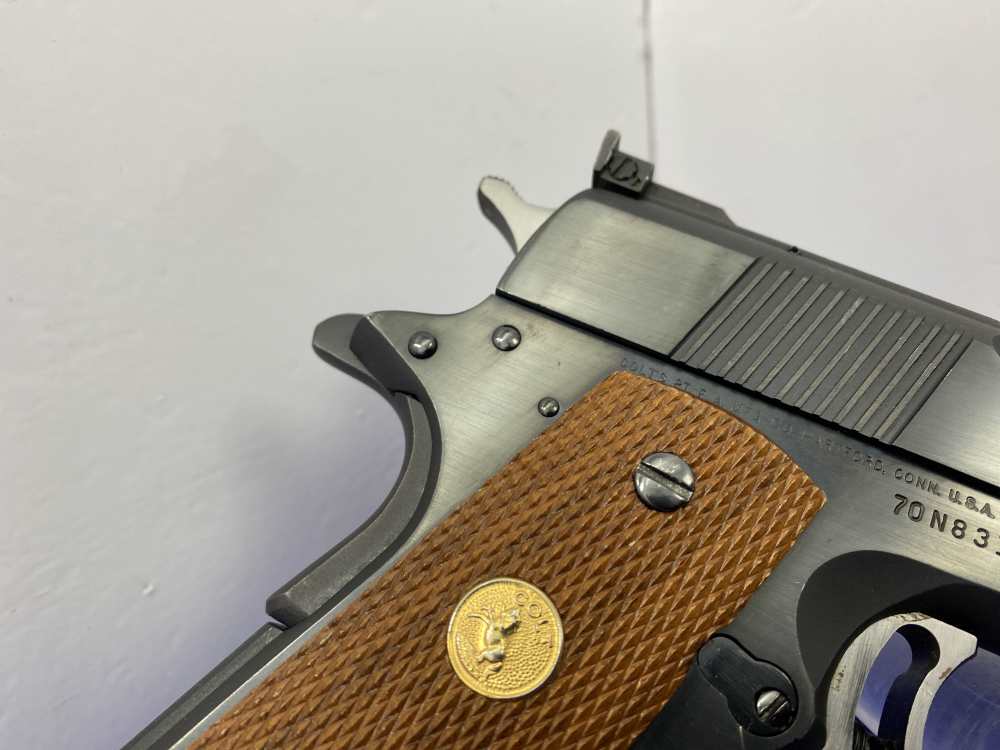 Colt Gold Cup National Match .45ACP Blued *STUNNING SEMI-AUTO COLT*-img-18