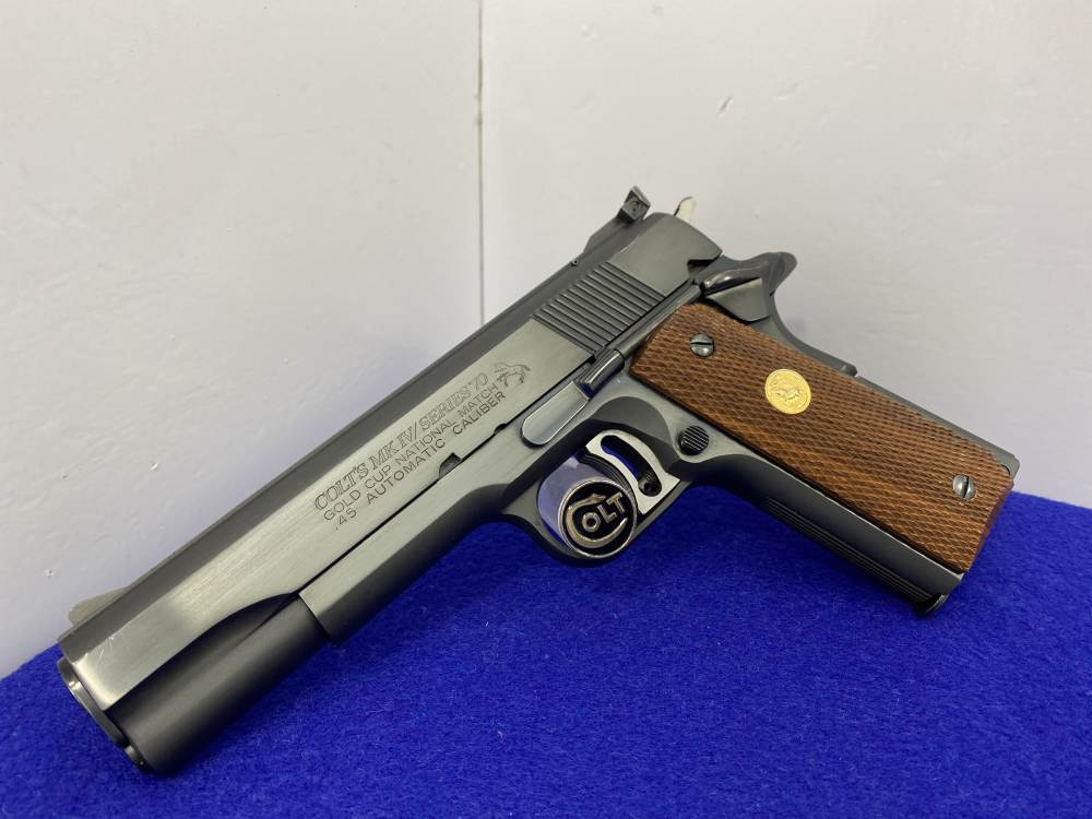 Colt Gold Cup National Match .45ACP Blued *STUNNING SEMI-AUTO COLT*-img-2
