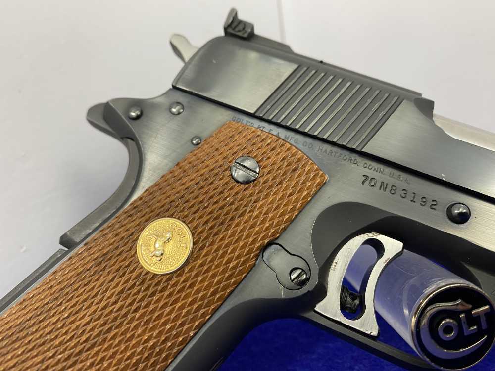 Colt Gold Cup National Match .45ACP Blued *STUNNING SEMI-AUTO COLT*-img-17