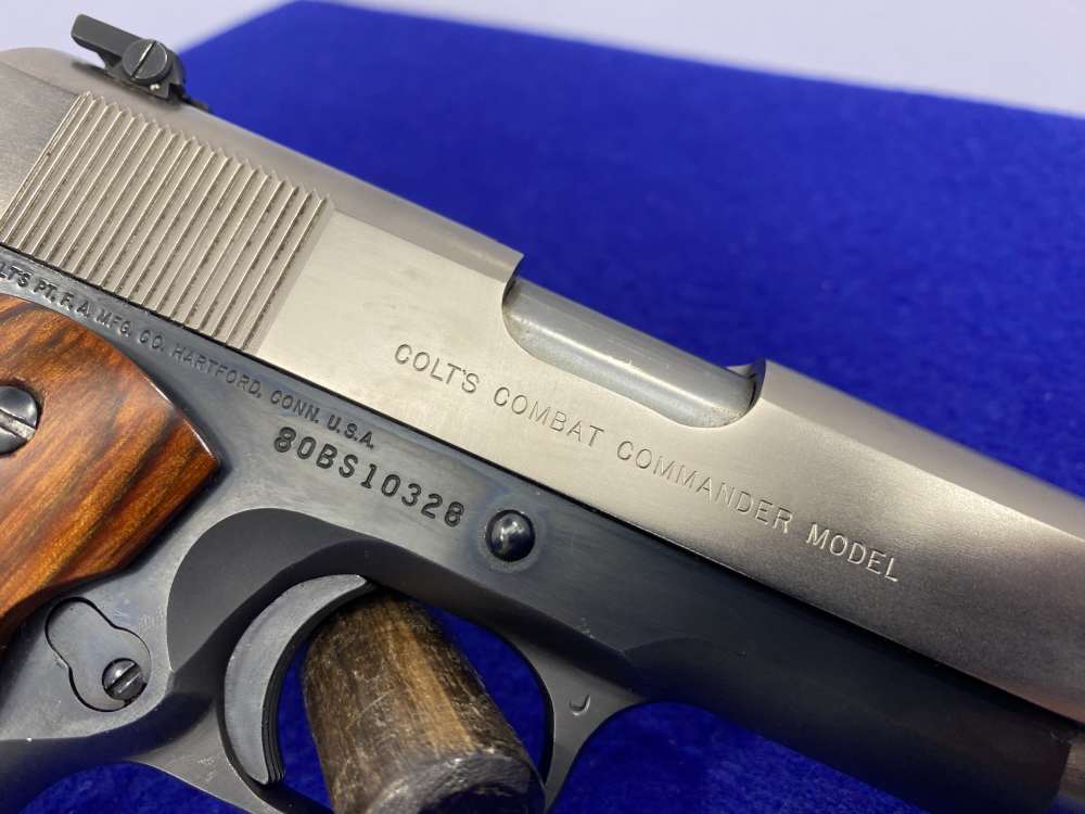 1981 Colt Combat Commander .45ACP 4.25" *ICONIC SEMI-AUTOMATIC COLT*-img-31