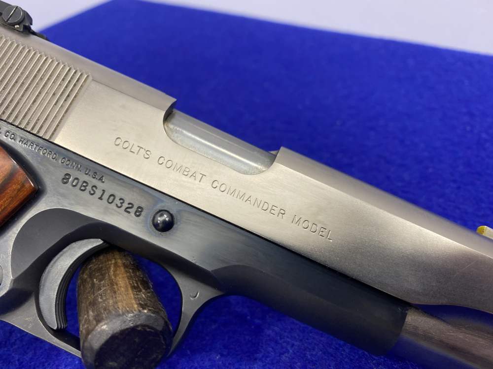 1981 Colt Combat Commander .45ACP 4.25" *ICONIC SEMI-AUTOMATIC COLT*-img-32