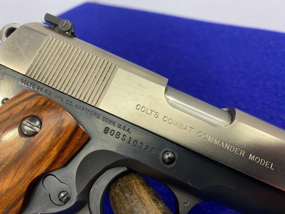 1981 Colt Combat Commander .45ACP 4.25" *ICONIC SEMI-AUTOMATIC COLT*-img-30