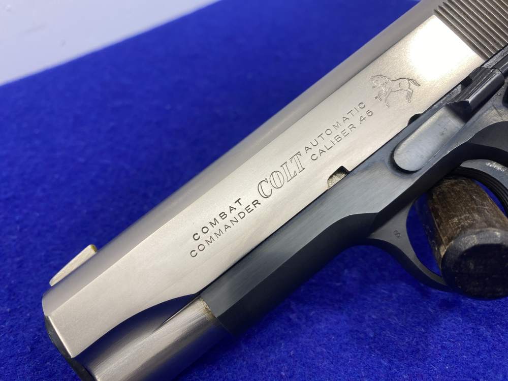 1981 Colt Combat Commander .45ACP 4.25" *ICONIC SEMI-AUTOMATIC COLT*-img-14