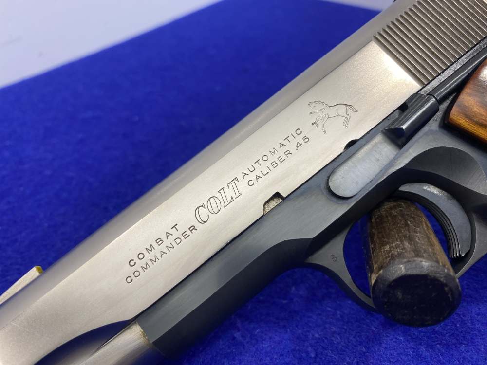 1981 Colt Combat Commander .45ACP 4.25" *ICONIC SEMI-AUTOMATIC COLT*-img-13