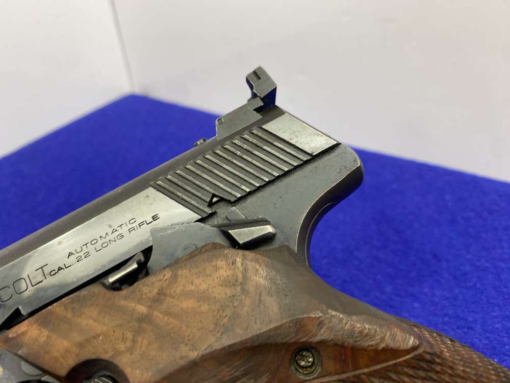 Colt Woodsman Match Target 22 LR 7" Blue *INCREDIBLE 2nd SERIES MODEL*-img-10