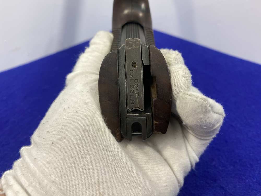 Colt Woodsman Match Target 22 LR 7" Blue *INCREDIBLE 2nd SERIES MODEL*-img-73