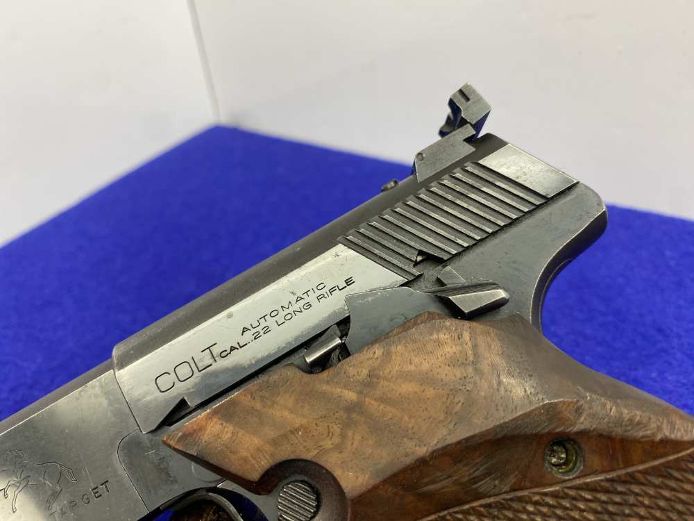 Colt Woodsman Match Target 22 LR 7" Blue *INCREDIBLE 2nd SERIES MODEL*-img-12