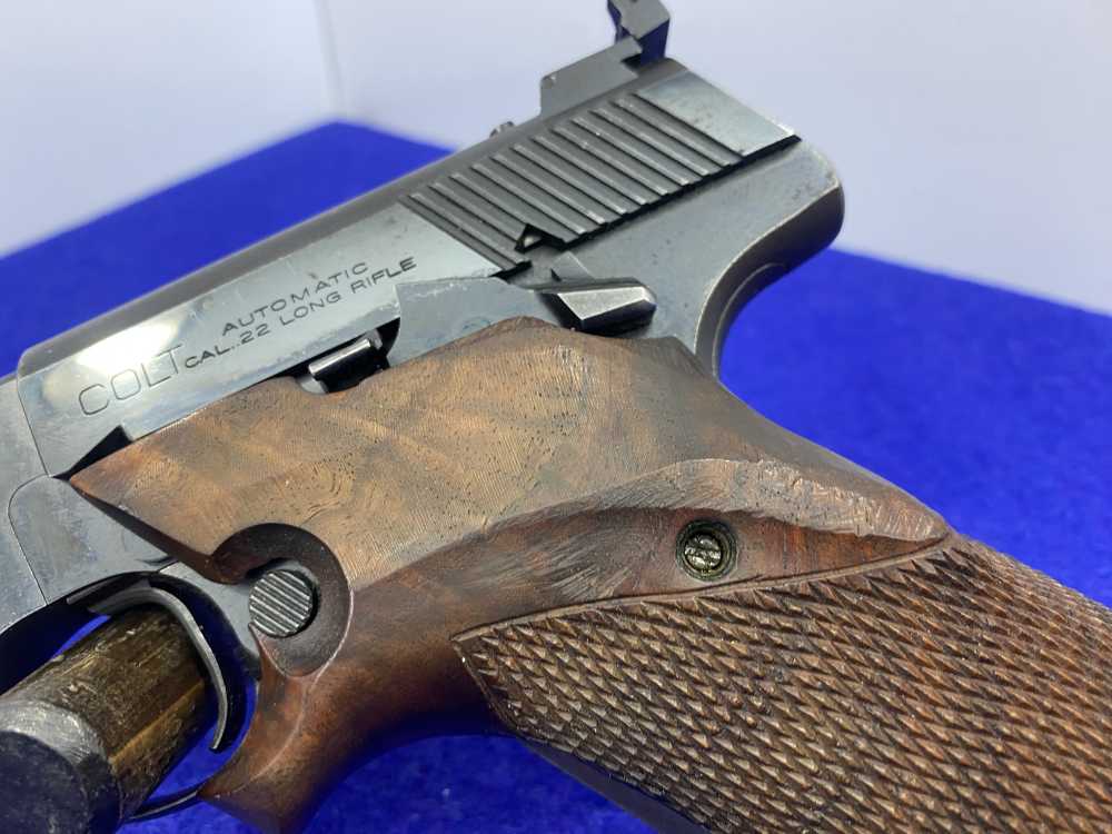 Colt Woodsman Match Target 22 LR 7" Blue *INCREDIBLE 2nd SERIES MODEL*-img-9