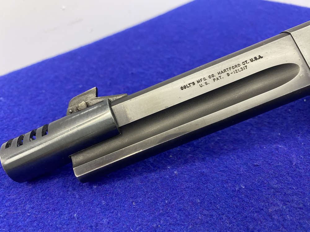 Colt Woodsman Match Target 22 LR 7" Blue *INCREDIBLE 2nd SERIES MODEL*-img-19
