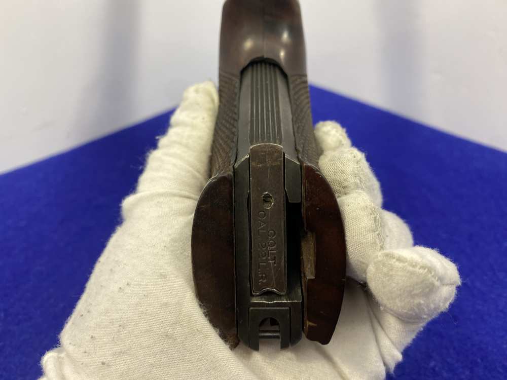 Colt Woodsman Match Target 22 LR 7" Blue *INCREDIBLE 2nd SERIES MODEL*-img-72