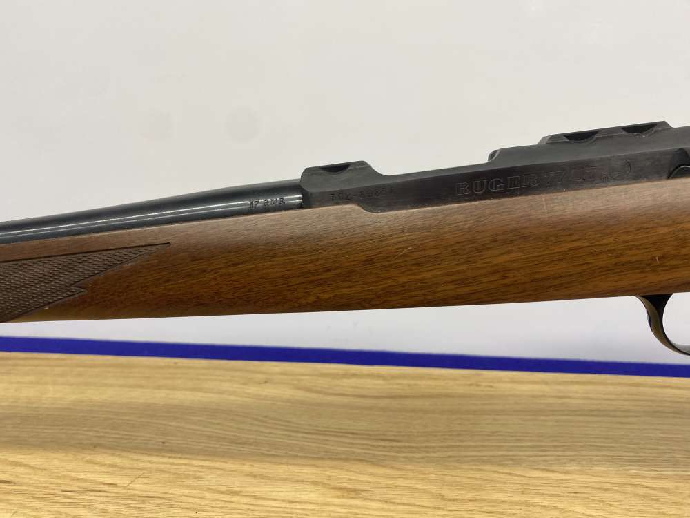 2002 Ruger 77/17 .17 HMR Blue 22" *HEAD-TURNING BOLT-ACTION RIFLE*-img-22