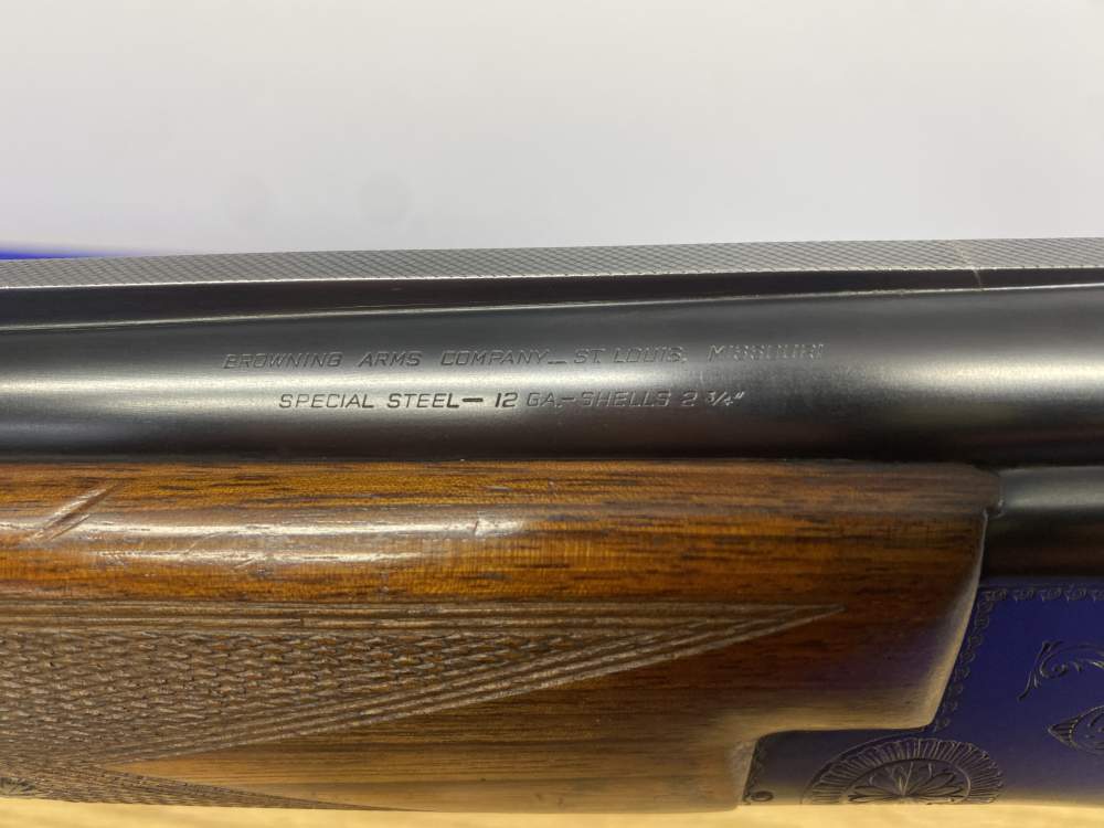 1954 Browning Superposed Grade I Standard 12ga Blue 26" *ROUND KNOB STOCK*-img-28