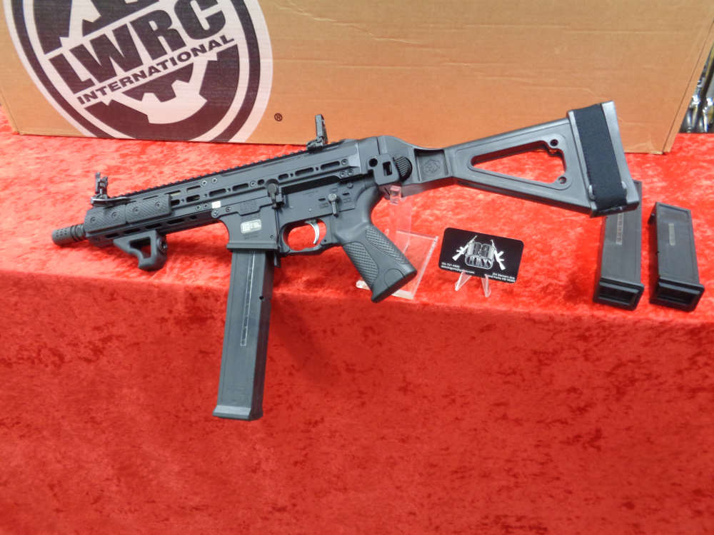 LWRC SMG 45 ACP Semi Auto H&K UMP Magazine Folding Brace BOX EXTRAS I ...