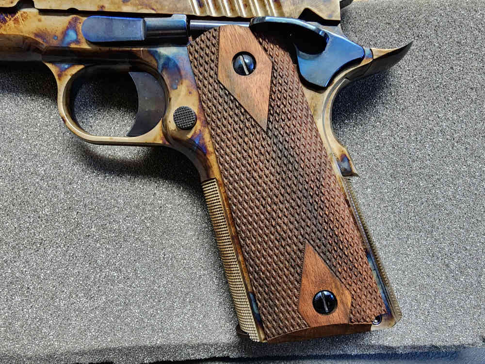 PICS! NEW! STANDARD MANUFACTURING 1911 CC 5" .45 ACP COLOR CASE HARDENED 5-img-11