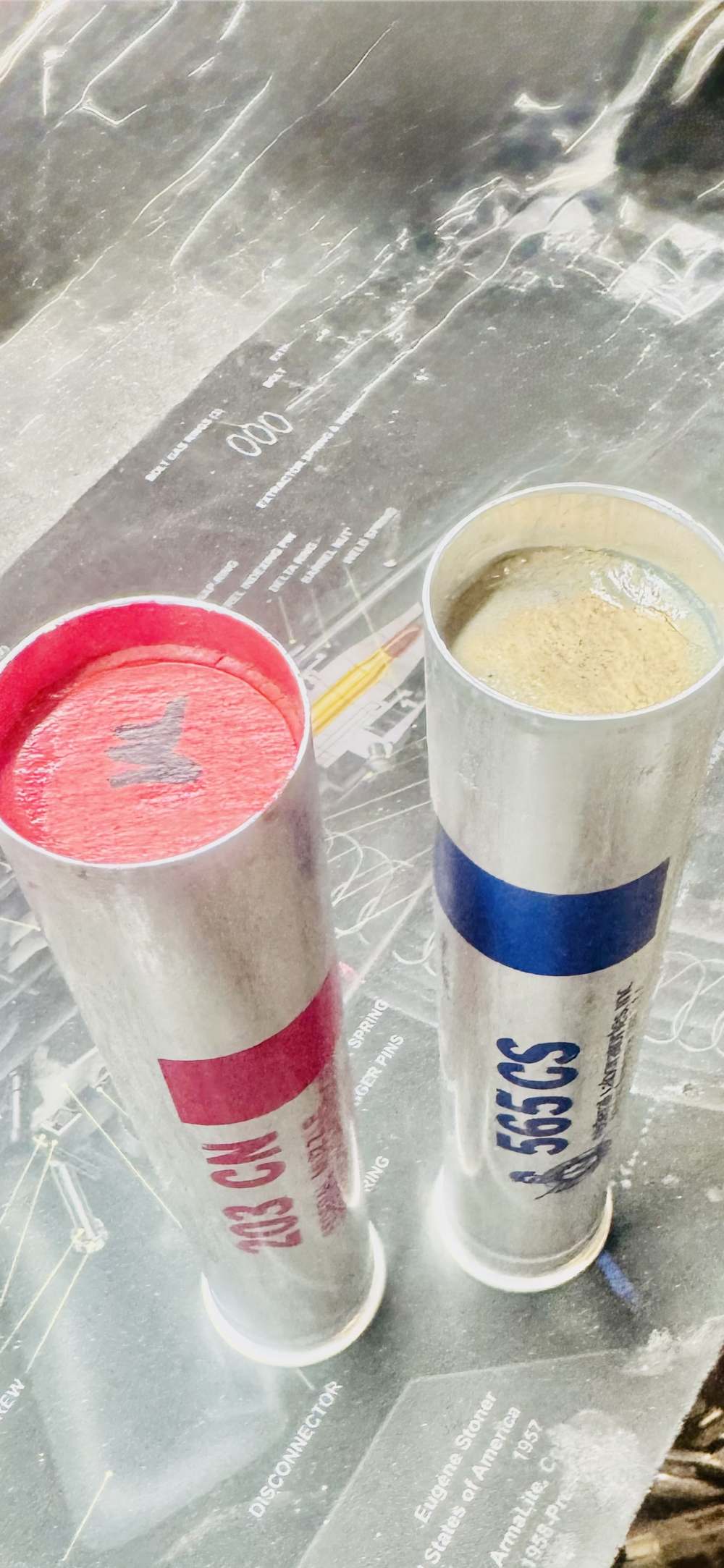 Tear Gas extremely rare CS scatter shell/ CN muzzle, dispersion ...