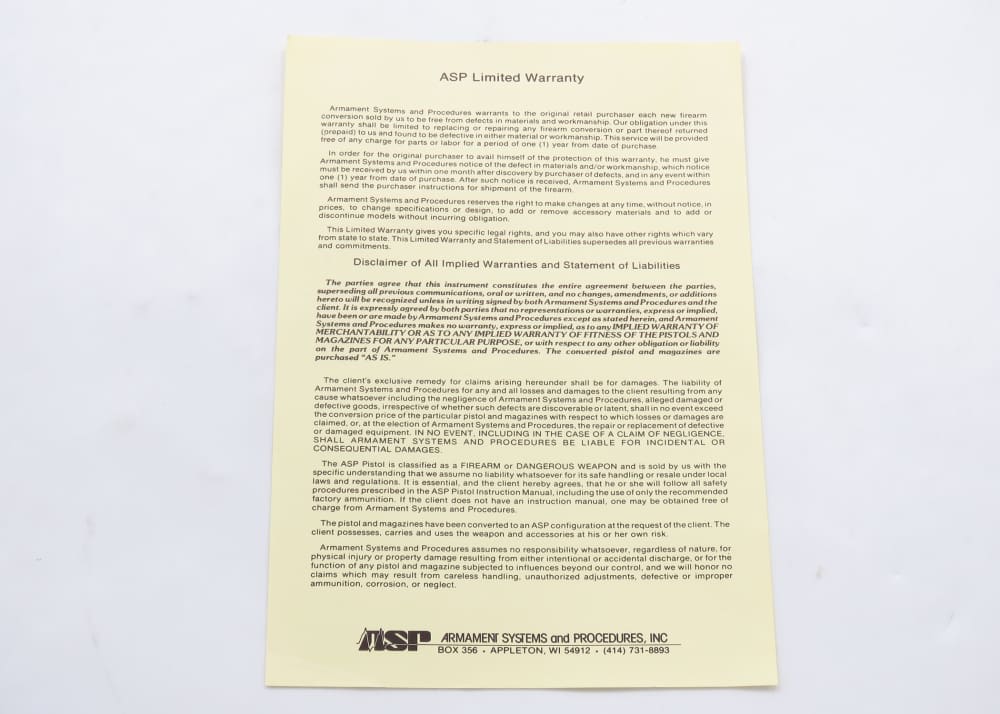 EXTREMELY RARE - New In Box S&W ASP Full House Cold War Famed Service 39-2 -img-49