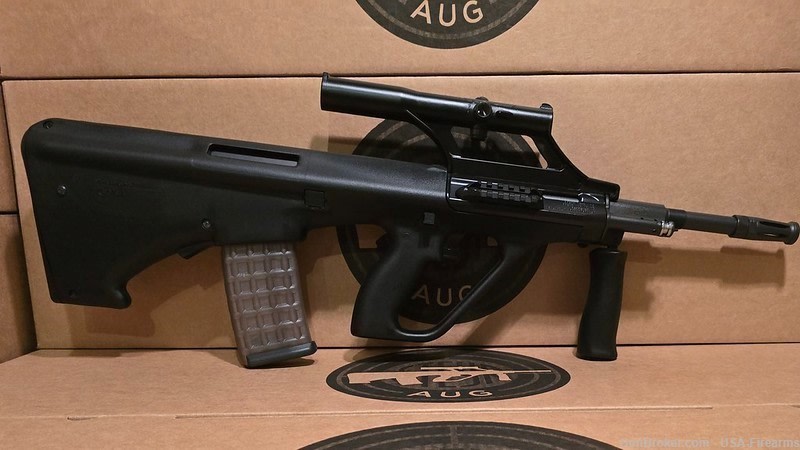 Steyr Arms AUG rifle 1.5x scope - Semi Auto Rifles at GunBroker.com ...
