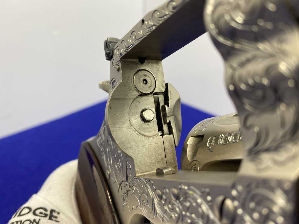 1981 Colt Trooper MK III .357 -E-NICKEL- 4" *CUSTOM HAND ENGRAVED EXAMPLE*-img-60