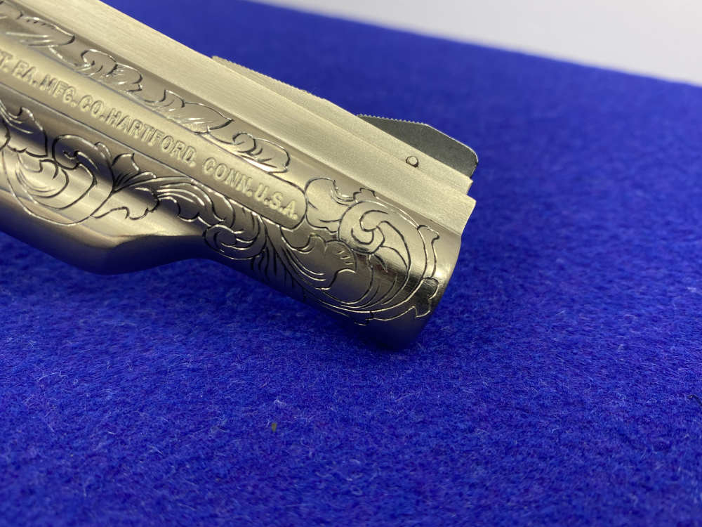 1981 Colt Trooper MK III .357 -E-NICKEL- 4" *CUSTOM HAND ENGRAVED EXAMPLE*-img-41