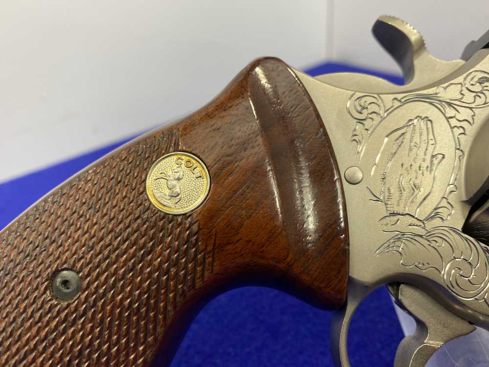 1981 Colt Trooper MK III .357 -E-NICKEL- 4" *CUSTOM HAND ENGRAVED EXAMPLE*-img-28