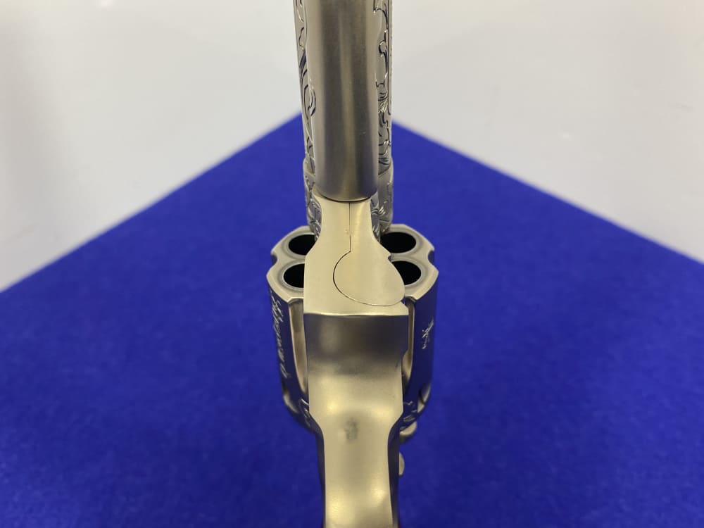 1981 Colt Trooper MK III .357 -E-NICKEL- 4" *CUSTOM HAND ENGRAVED EXAMPLE*-img-103