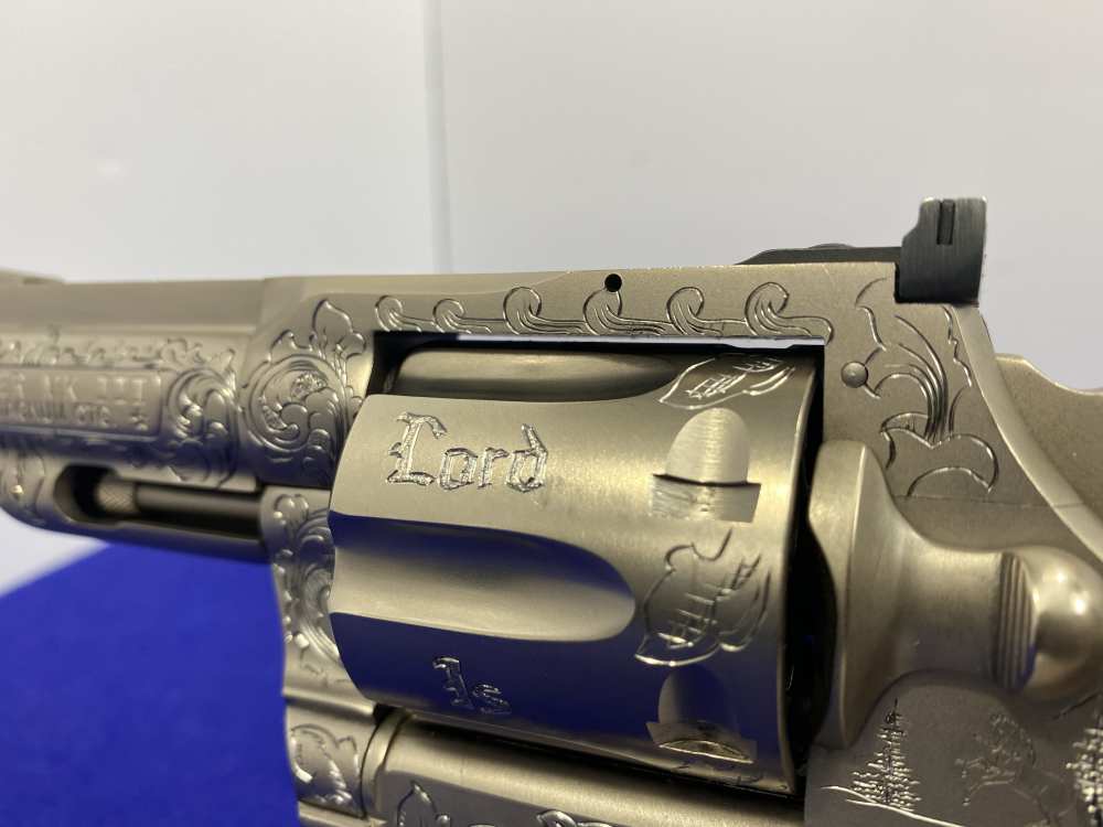 1981 Colt Trooper MK III .357 -E-NICKEL- 4" *CUSTOM HAND ENGRAVED EXAMPLE*-img-71