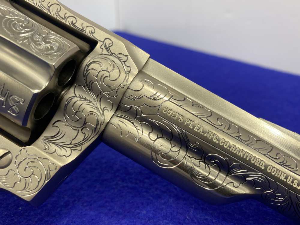 1981 Colt Trooper MK III .357 -E-NICKEL- 4" *CUSTOM HAND ENGRAVED EXAMPLE*-img-39