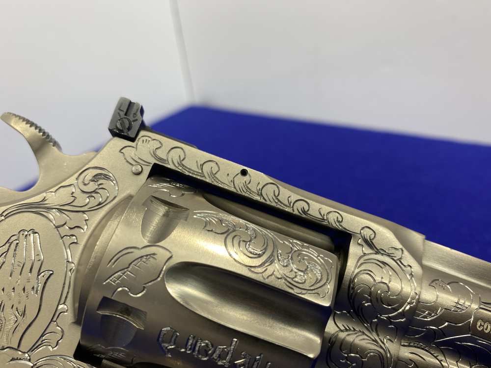 1981 Colt Trooper MK III .357 -E-NICKEL- 4" *CUSTOM HAND ENGRAVED EXAMPLE*-img-33