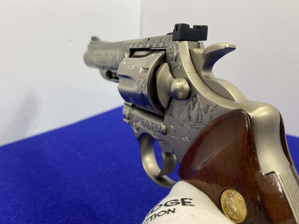 1981 Colt Trooper MK III .357 -E-NICKEL- 4" *CUSTOM HAND ENGRAVED EXAMPLE*-img-68